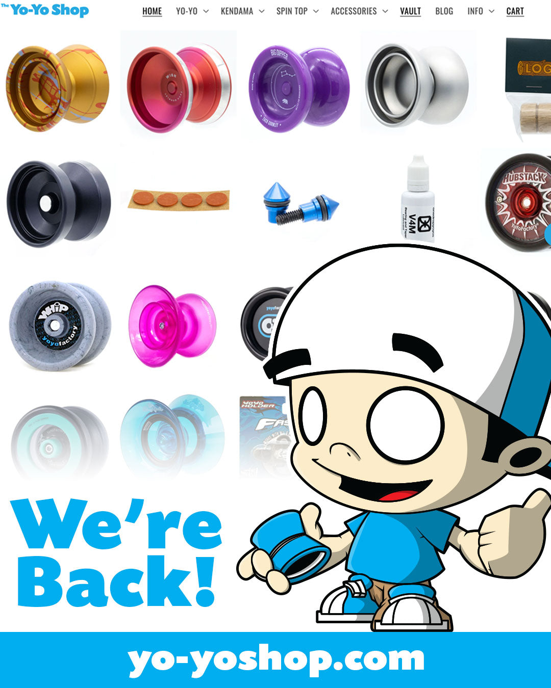 The Yo-Yo Shop is Back!